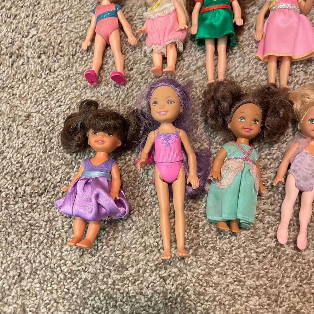 Mattel Barbie‎ Doll Lot Skipper Stacie Chelsea vintage lot 90s